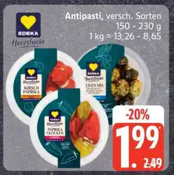 Edeka Antipasti, versch. Sorten Angebot