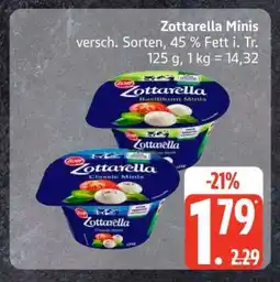 Edeka Zottarella Minis Angebot
