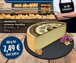 Edeka Jakobskäse Schweizer Hartkäse Angebot