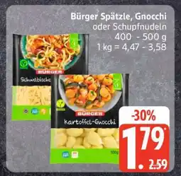 Edeka Bürger Spätzle, Gnocchi oder Schupfnudeln Angebot