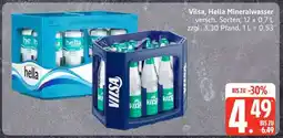 Edeka Vilsa, Hella Mineralwasser Angebot