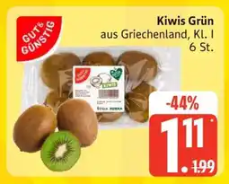 Edeka Kiwis, grün Angebot