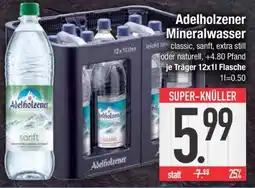 Edeka ADELHOLZENER Mineralwasser Angebot