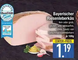 Edeka Bayerischer Riesenleberkäs Angebot