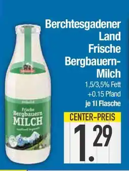 Edeka Berchtesgadener Land Frische Bergbauern-Milch Angebot
