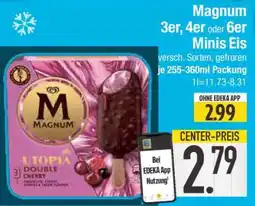 Edeka Magnum 3er, 4er oder 6er Minis Eis Angebot