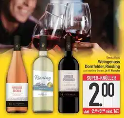 Edeka Weingenuss Dornfelder, Riesling Angebot