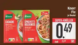 Edeka Knorr Fix je Beutel Angebot
