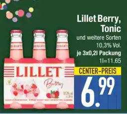 Edeka Lillet Berry, Tonic Angebot
