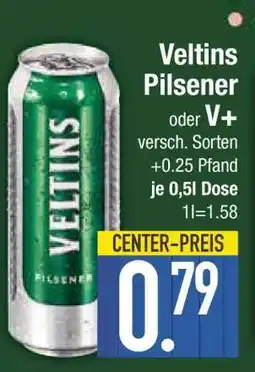 Edeka Veltins Pilsener oder V+ Angebot