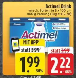 Edeka ACTIMEL Drink Angebot