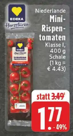 Edeka Mini-Rispentomaten Angebot