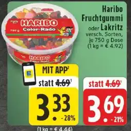 Edeka Haribo Fruchtgummi oder Lakritz Angebot