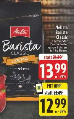 Edeka Melitta Barista Classic Angebot