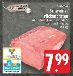 Edeka Frischer Schweinerückenbraten Angebot