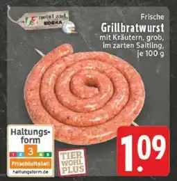 Edeka Frische Grillbratwurst Angebot