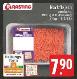 Edeka Rasting Hackfleisch gemischt Angebot