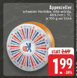 Edeka Appenzeller Angebot
