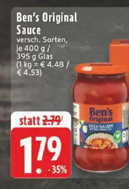 Edeka Ben’s Original Sauce Angebot