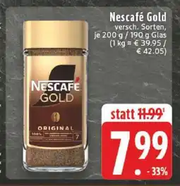 Edeka Nescafé Gold Angebot