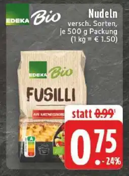 Edeka EDEKA Bio Nudeln Angebot