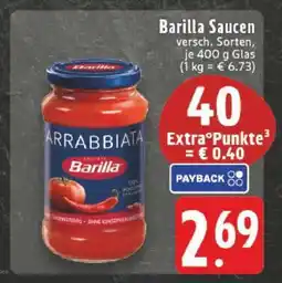 Edeka Barilla Saucen Angebot