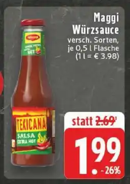 Edeka Maggi Würzsauce Angebot