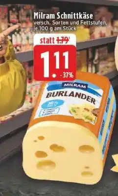 Edeka MILRAM Schnittkäse Angebot