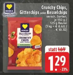 Edeka EDEKA Herzstücke Crunchy Chips Angebot