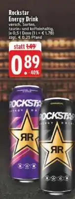 Edeka Rockstar Energy Drink Angebot