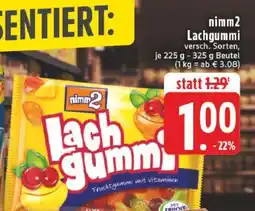 Edeka nimm2 Lachgummi Angebot