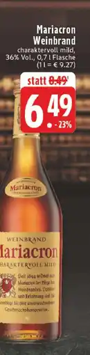 Edeka MARIACRON Weinbrand Angebot