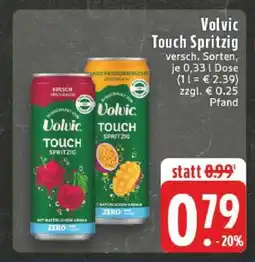 Edeka VOLVIC Touch spritzig Angebot