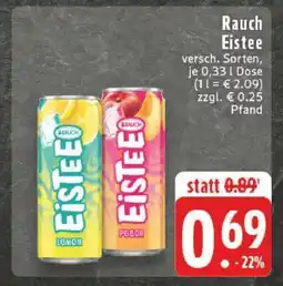 Edeka RAUCH Eistee Angebot