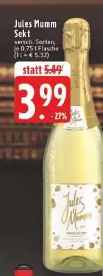 Edeka Jules Mumm Sekt Angebot