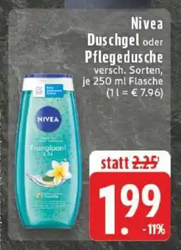 Edeka Nivea Duschgel oder Pflegedusche Angebot