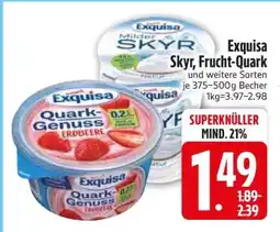 Edeka Exquisa Skyr, Frucht-Quark Angebot