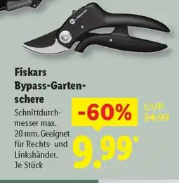 Lidl FISKARS Bypass- Gartenschere Angebot