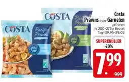 Edeka Costa Prawns oder Garnelen Angebot