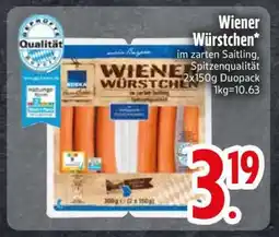 Edeka Wiener Würstchen Angebot
