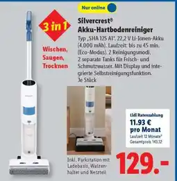 Lidl SILVERCREST Akku-Hartbodenreiniger Angebot
