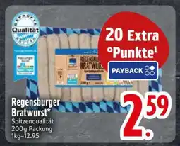 Edeka Regensburger Bratwurst Angebot