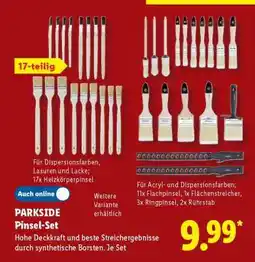 Lidl PARKSIDE Pinsel-Set Angebot