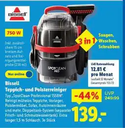 Lidl Bissell Teppich- und Polsterreiniger Angebot