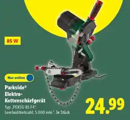 Lidl PARKSIDE Elektro-Kettenschärfgerät Angebot
