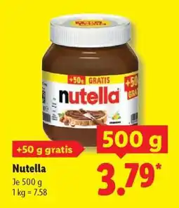 Lidl nutella Angebot