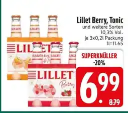 Edeka Lillet Berry, Tonic Angebot