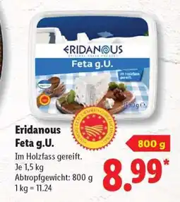 Lidl Eridanous Feta g.U Angebot