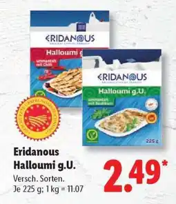 Lidl Eridanous Halloumi g.U Angebot