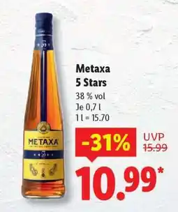 Lidl Metaxa 5 Stars Angebot